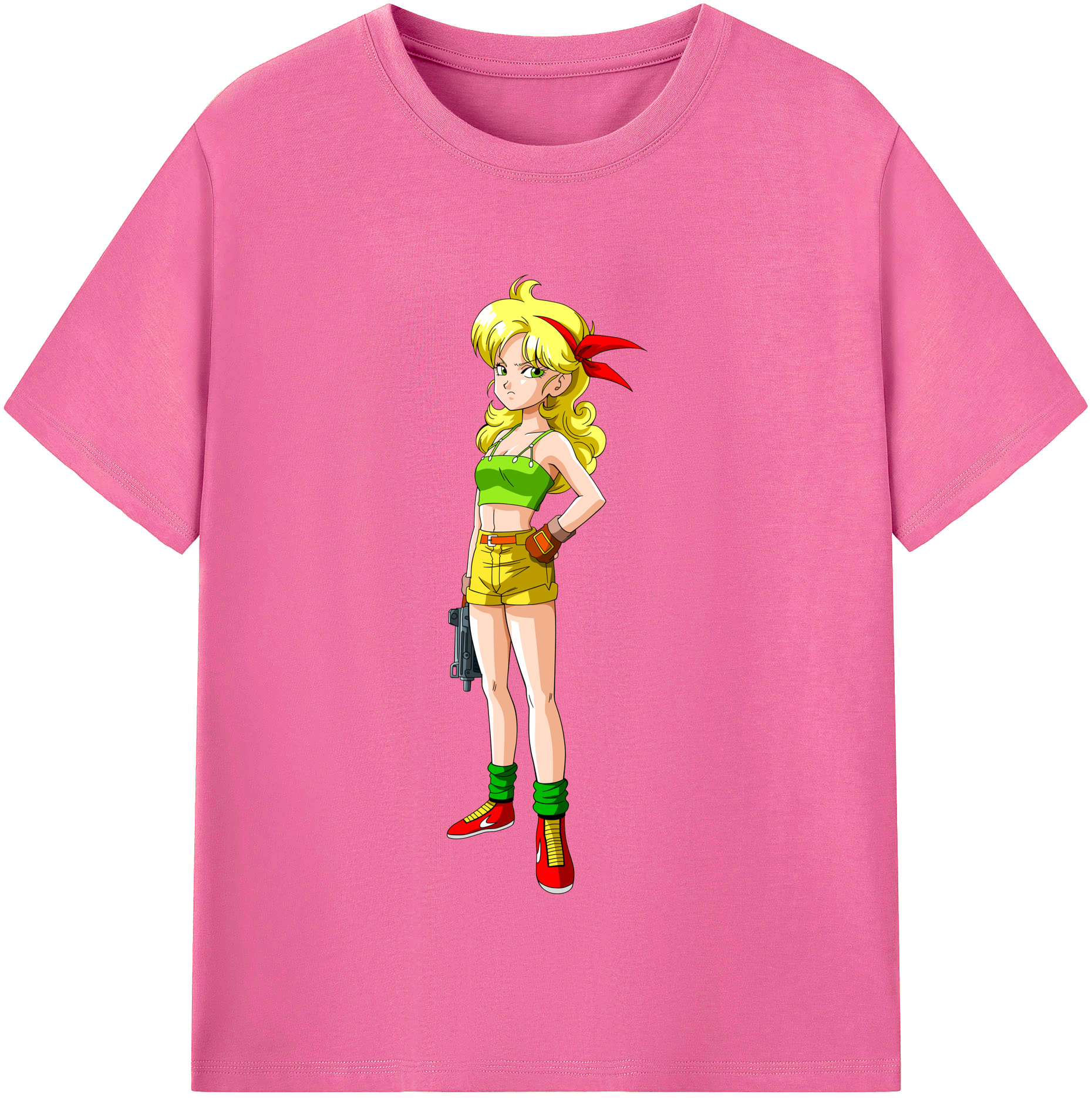 （画像用） ドラゴンボール DRAGON BALL レディースカジュアルプリントTシャツ（綿100％）